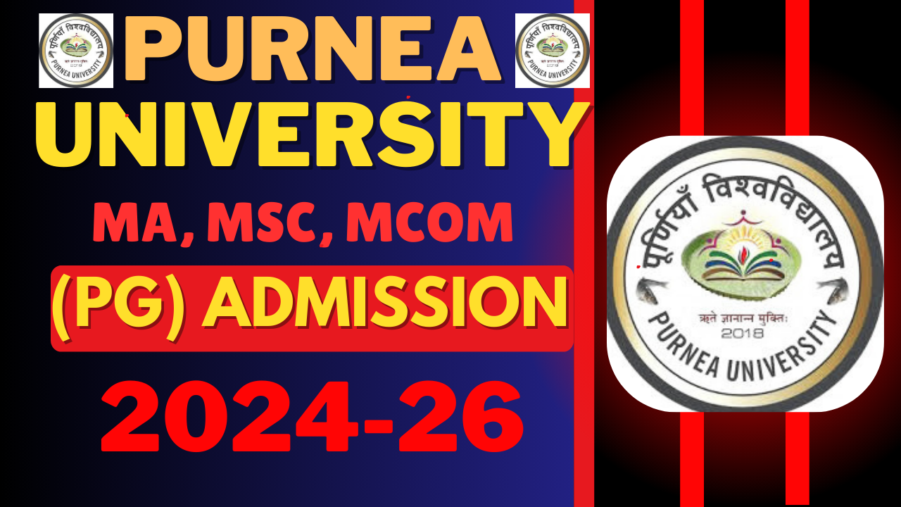 Purnea University PG Admission 2024