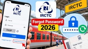 IRCTC Forgot Password 2026: पासवर्ड भूल गए हैं तो ऐसे करें Reset