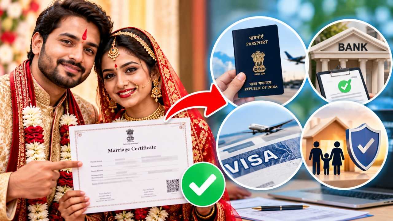 Marriage Certificate बनवाने के फायदे