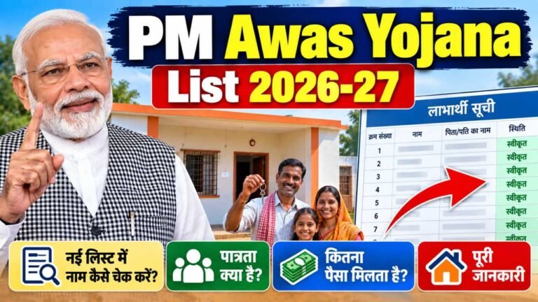 PM Awas Yojana List 2026-27