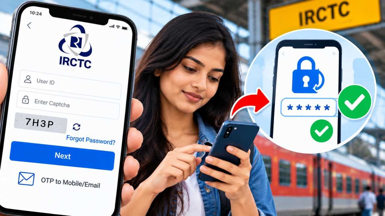 क्या मोबाइल से IRCTC Password Reset कर सकते हैं