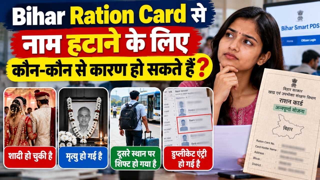 नाम हटाने के लिए कौन-कौन से कारण हो सकते हैं